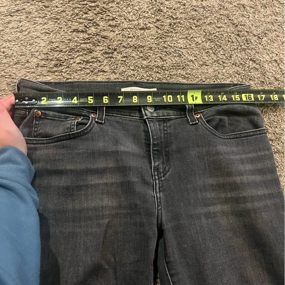 Women's Dark Grey Levi’s Boyfriend Jeans - Picture 5 of 7